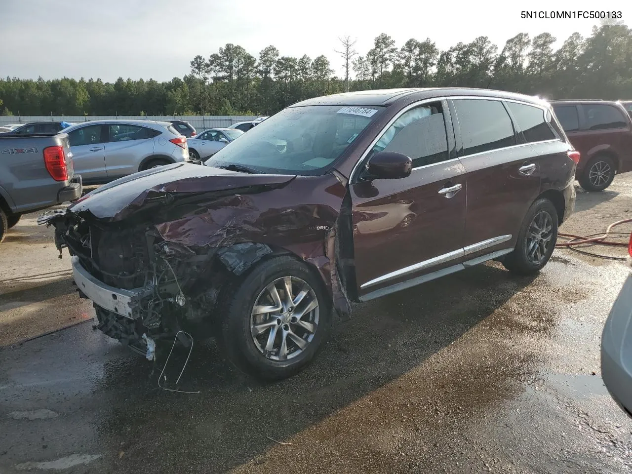 2015 Infiniti Qx60 Hybrid VIN: 5N1CL0MN1FC500133 Lot: 71046764