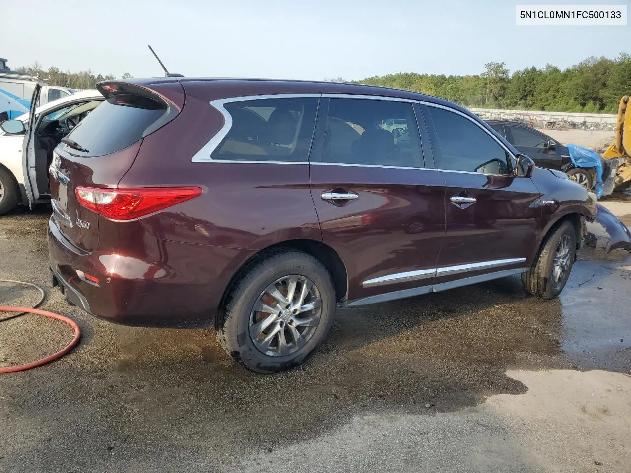 2015 Infiniti Qx60 Hybrid VIN: 5N1CL0MN1FC500133 Lot: 71046764