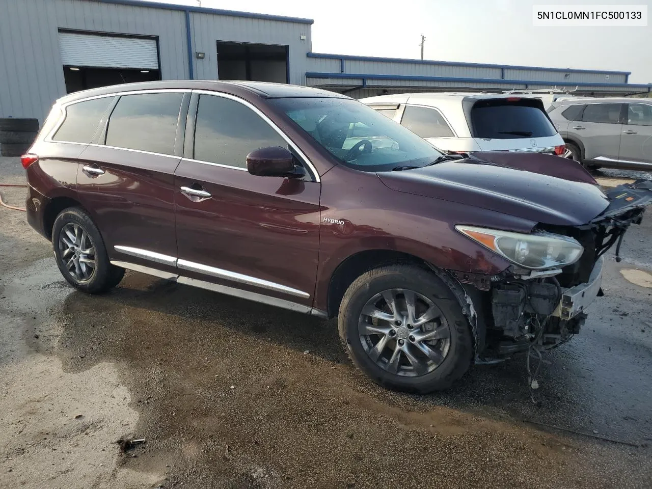 2015 Infiniti Qx60 Hybrid VIN: 5N1CL0MN1FC500133 Lot: 71046764