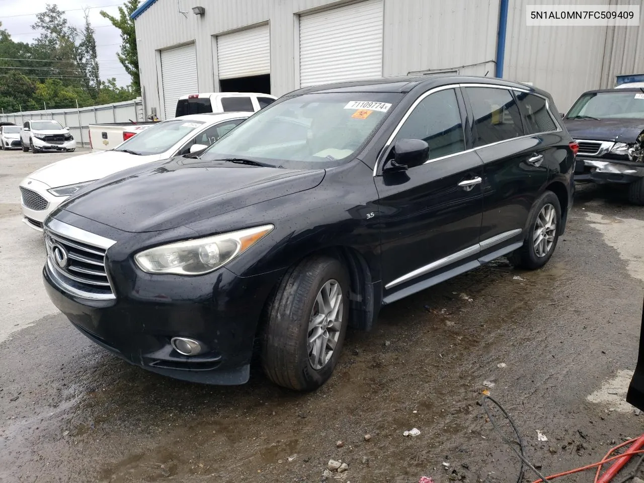 2015 Infiniti Qx60 VIN: 5N1AL0MN7FC509409 Lot: 71109774