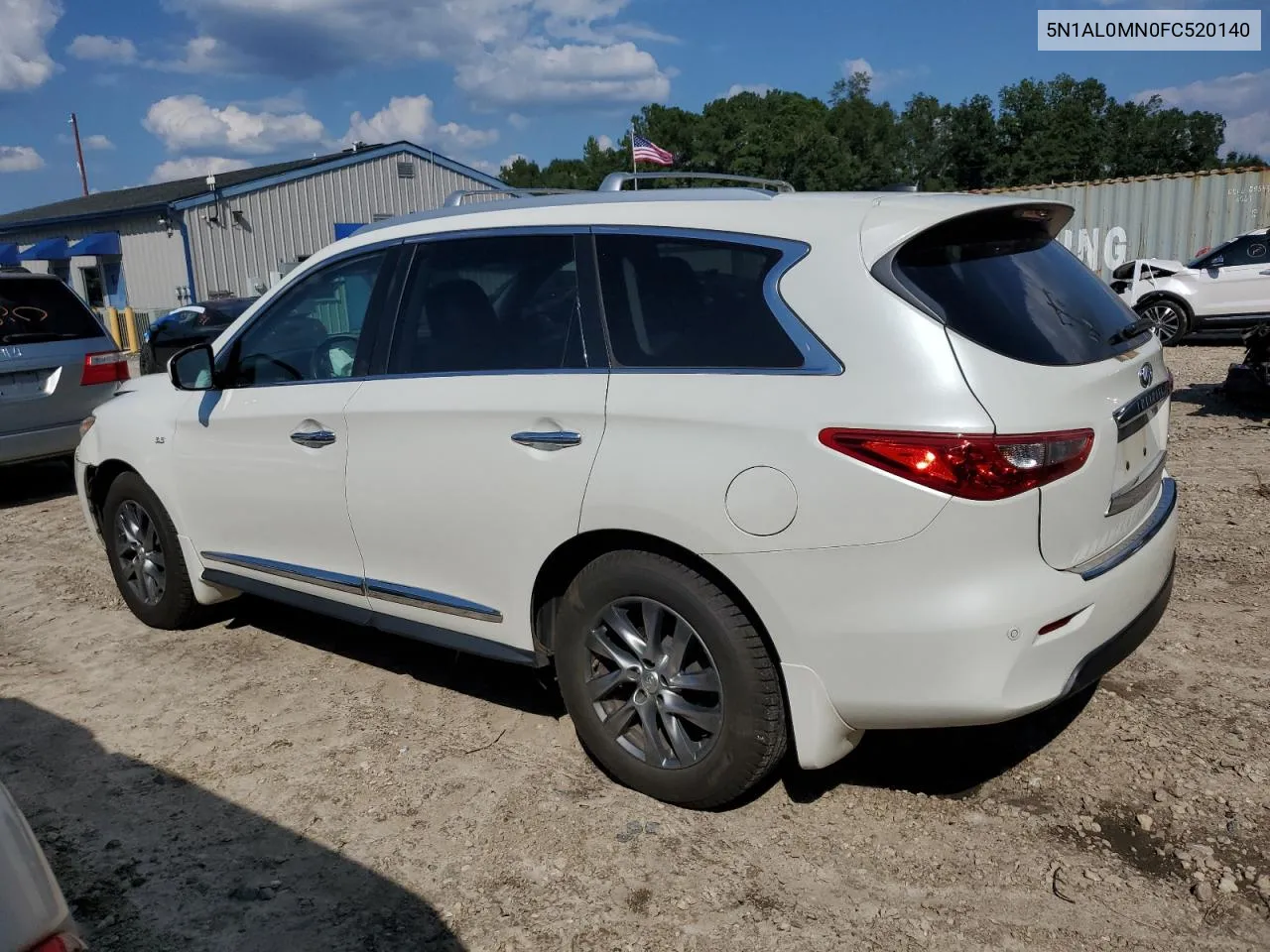 2015 Infiniti Qx60 VIN: 5N1AL0MN0FC520140 Lot: 72055684