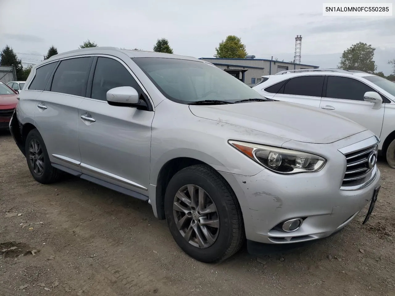 2015 Infiniti Qx60 VIN: 5N1AL0MN0FC550285 Lot: 72063804