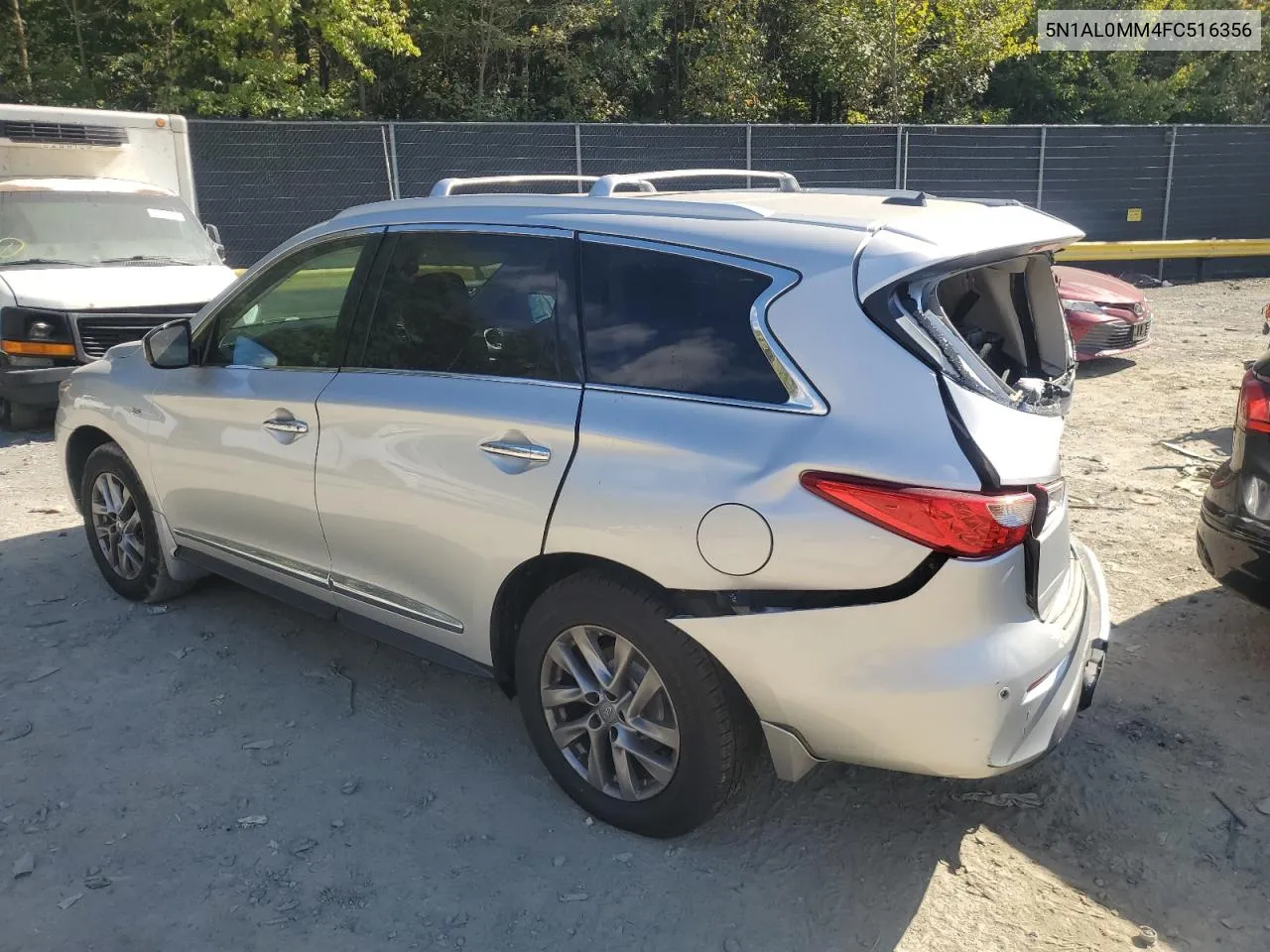 2015 Infiniti Qx60 VIN: 5N1AL0MM4FC516356 Lot: 72223154