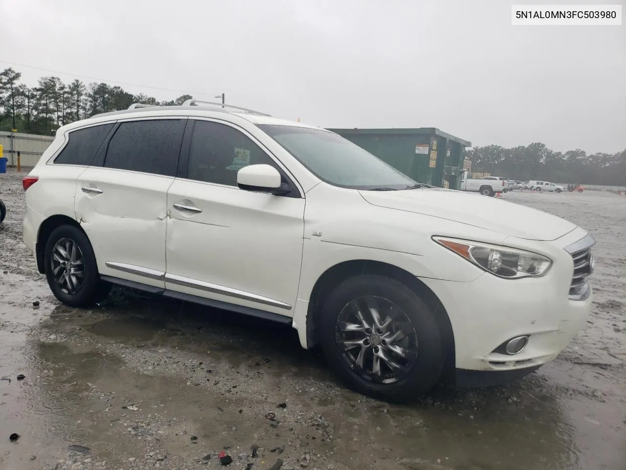 2015 Infiniti Qx60 VIN: 5N1AL0MN3FC503980 Lot: 72225274