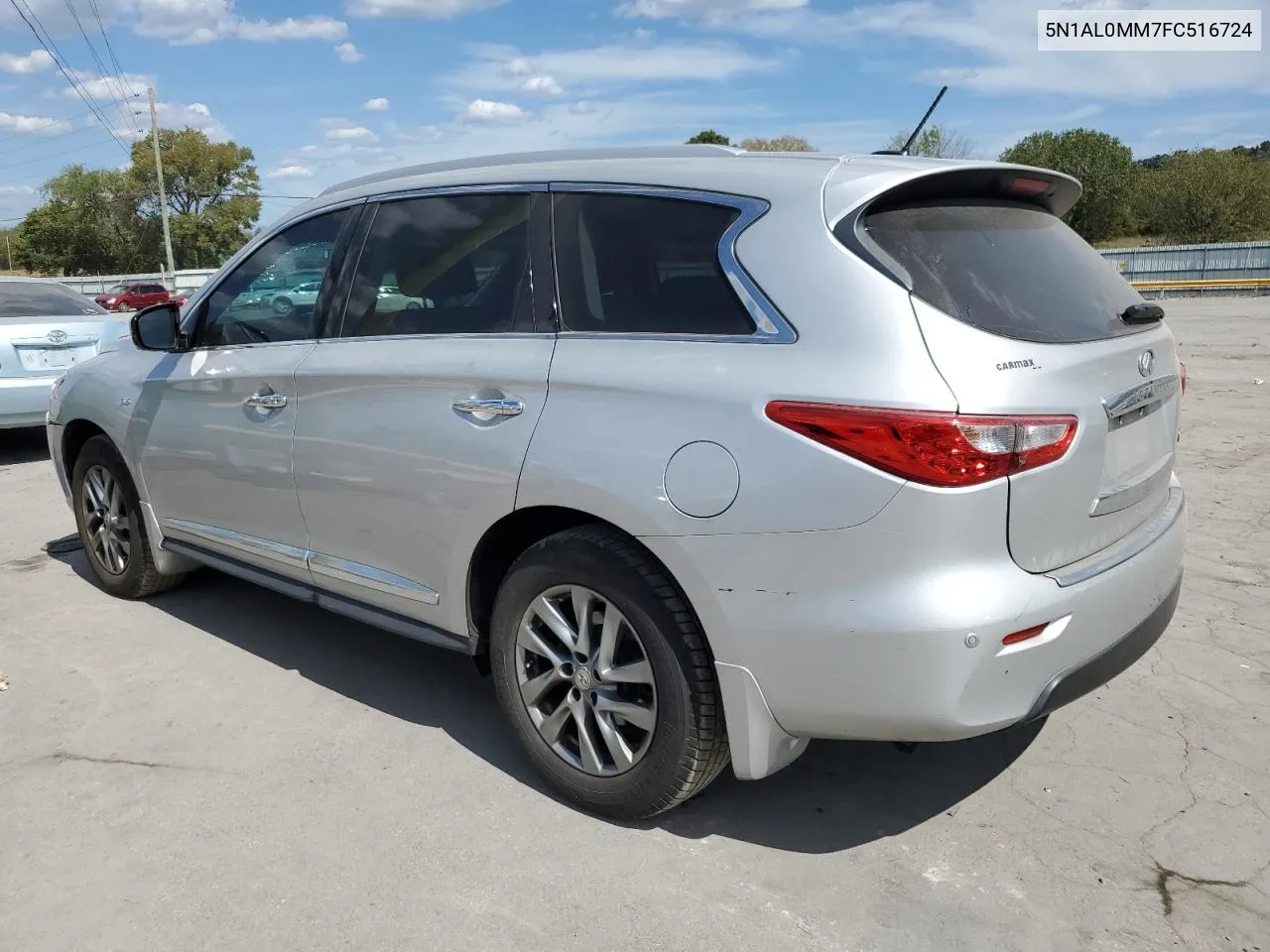 2015 Infiniti Qx60 VIN: 5N1AL0MM7FC516724 Lot: 72560064