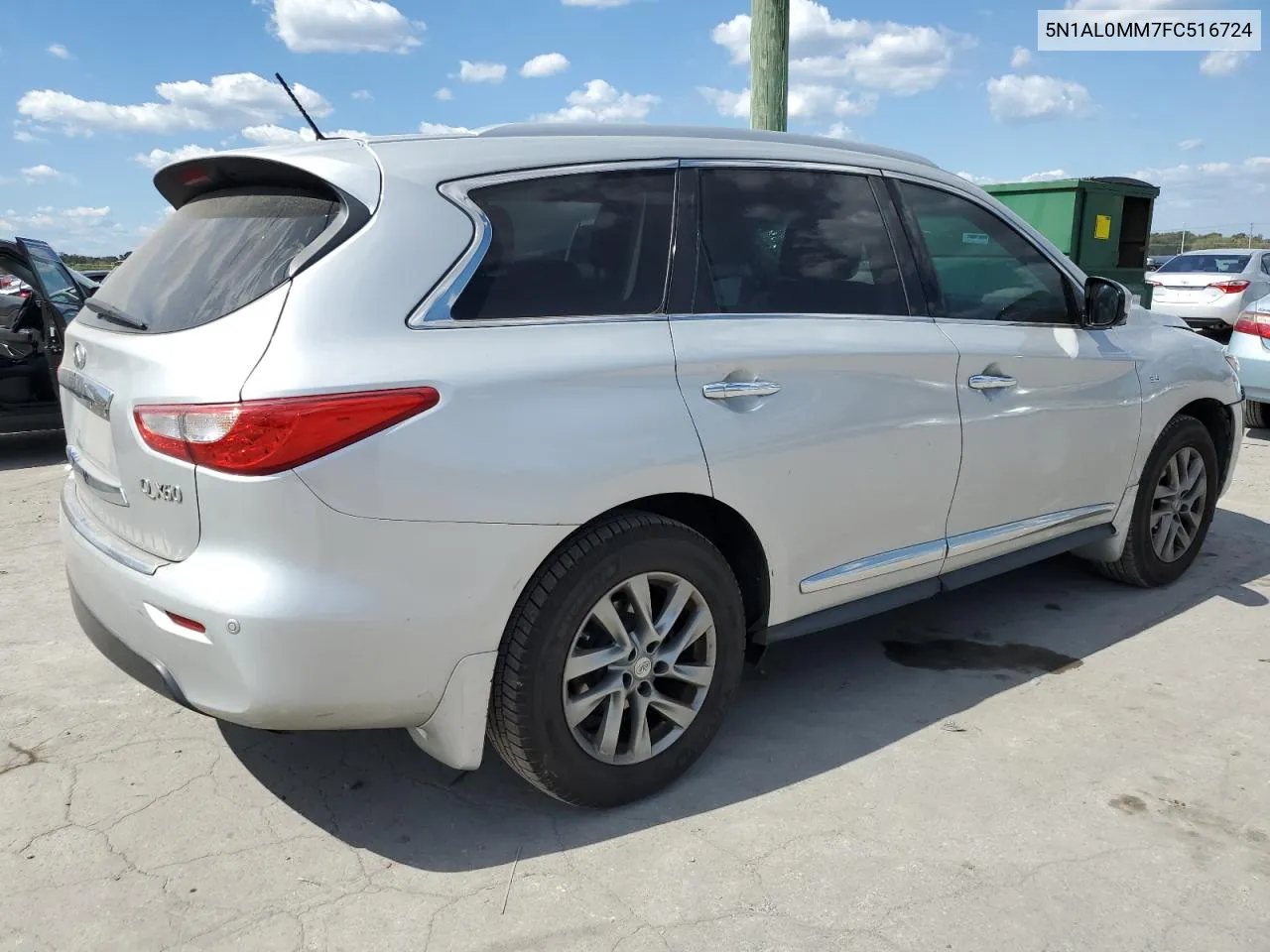 2015 Infiniti Qx60 VIN: 5N1AL0MM7FC516724 Lot: 72560064