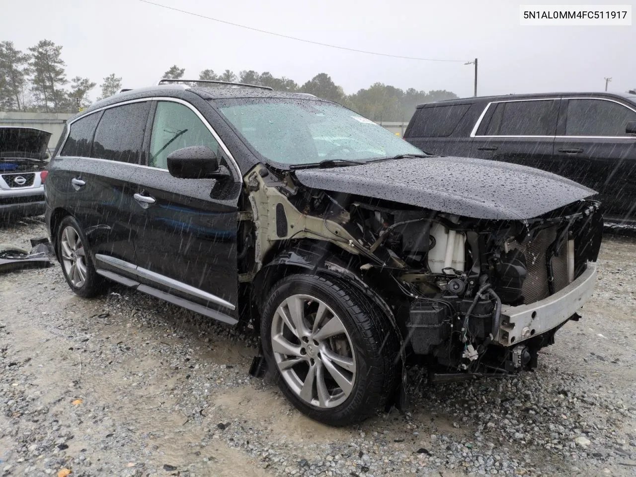 2015 Infiniti Qx60 VIN: 5N1AL0MM4FC511917 Lot: 72591064