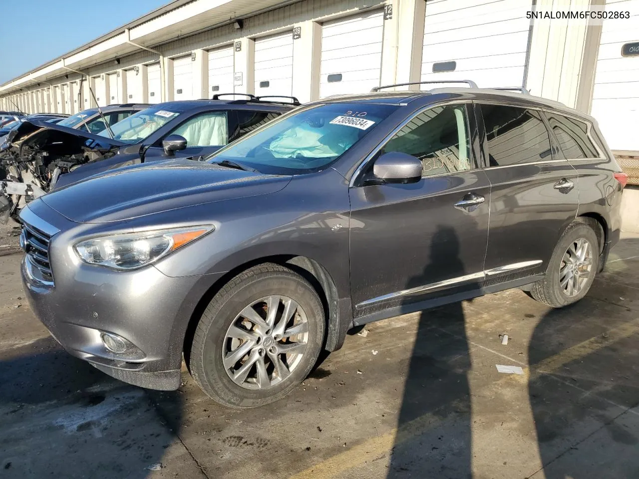 2015 Infiniti Qx60 VIN: 5N1AL0MM6FC502863 Lot: 73096034