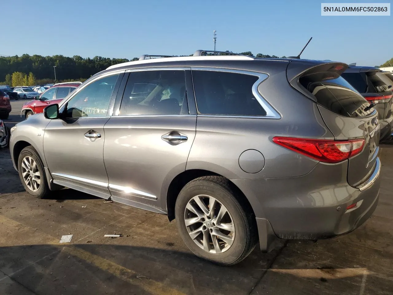 2015 Infiniti Qx60 VIN: 5N1AL0MM6FC502863 Lot: 73096034