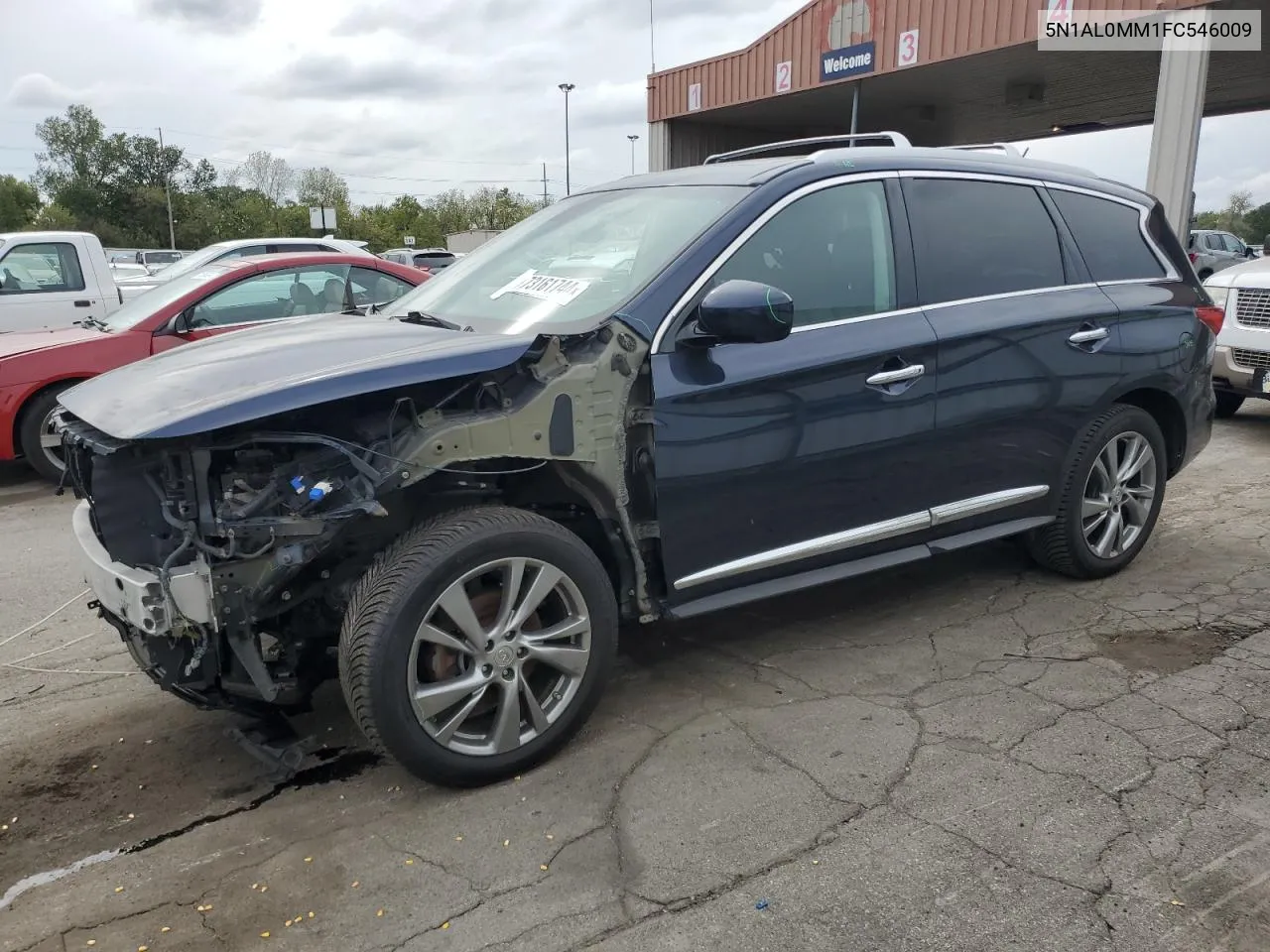 2015 Infiniti Qx60 VIN: 5N1AL0MM1FC546009 Lot: 73161744