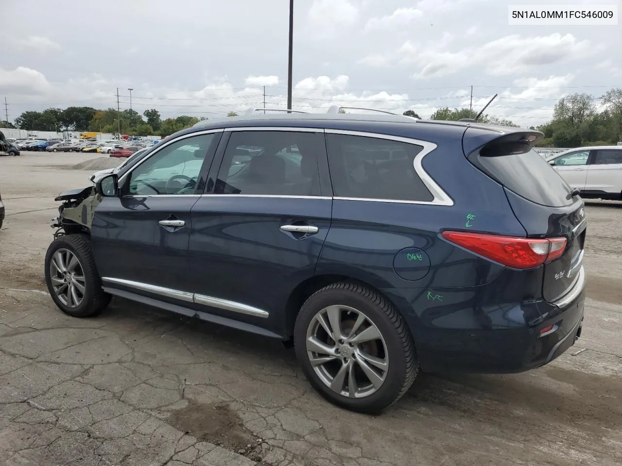 2015 Infiniti Qx60 VIN: 5N1AL0MM1FC546009 Lot: 73161744