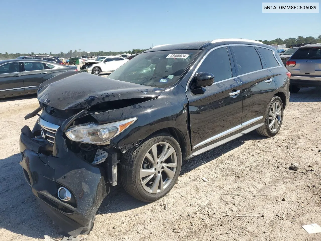 2015 Infiniti Qx60 VIN: 5N1AL0MM8FC506039 Lot: 73406524