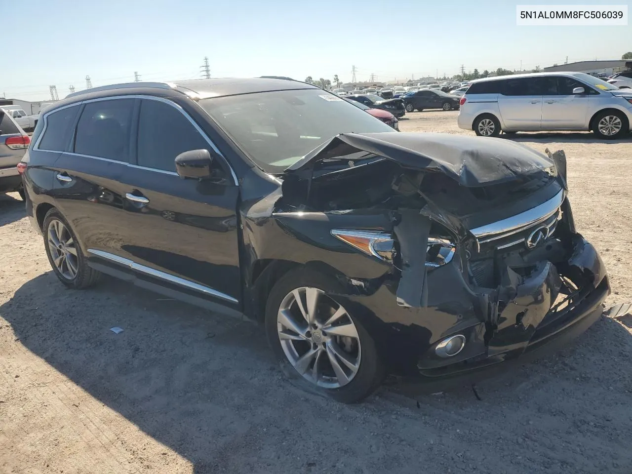 2015 Infiniti Qx60 VIN: 5N1AL0MM8FC506039 Lot: 73406524