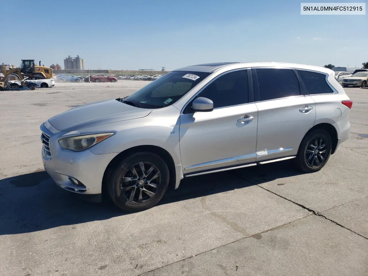 2015 Infiniti Qx60 VIN: 5N1AL0MN4FC512915 Lot: 73521234