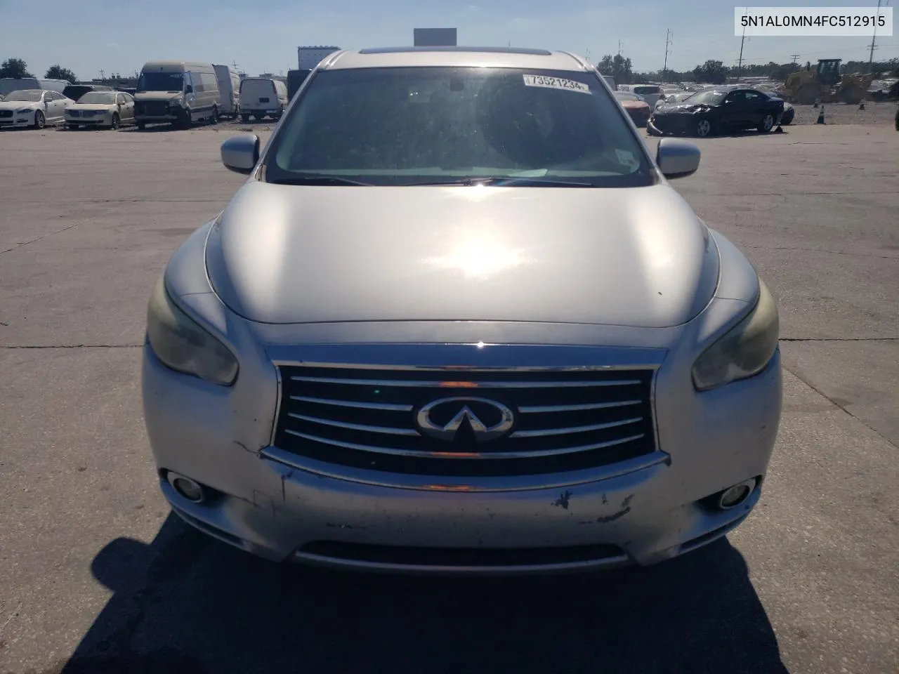 2015 Infiniti Qx60 VIN: 5N1AL0MN4FC512915 Lot: 73521234