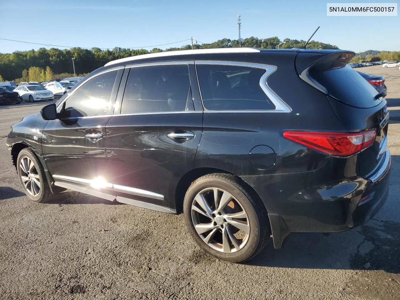 2015 Infiniti Qx60 VIN: 5N1AL0MM6FC500157 Lot: 73753764