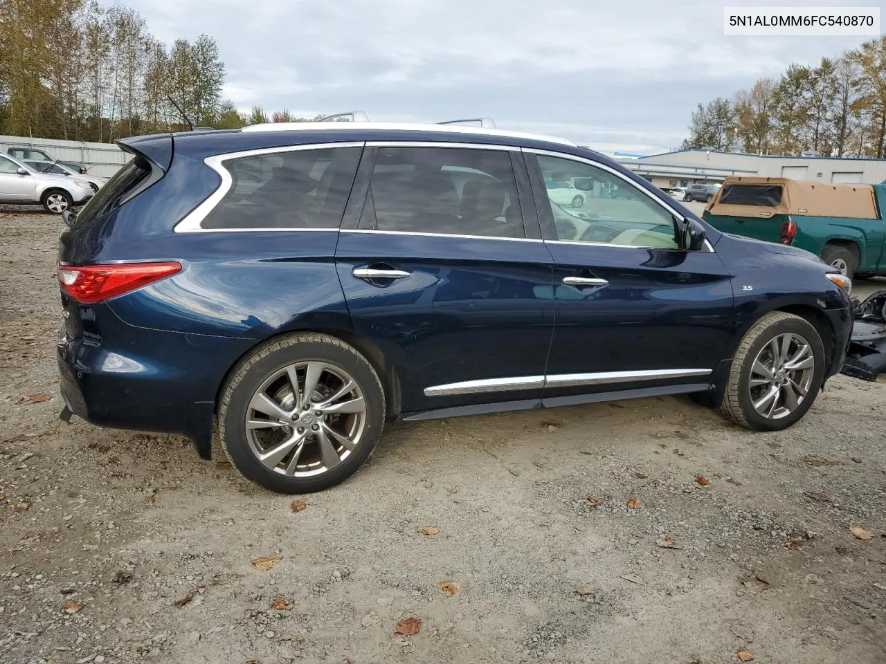 2015 Infiniti Qx60 VIN: 5N1AL0MM6FC540870 Lot: 73809434