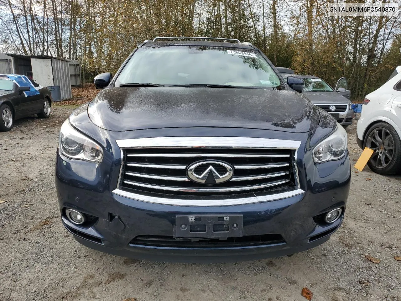 2015 Infiniti Qx60 VIN: 5N1AL0MM6FC540870 Lot: 73809434