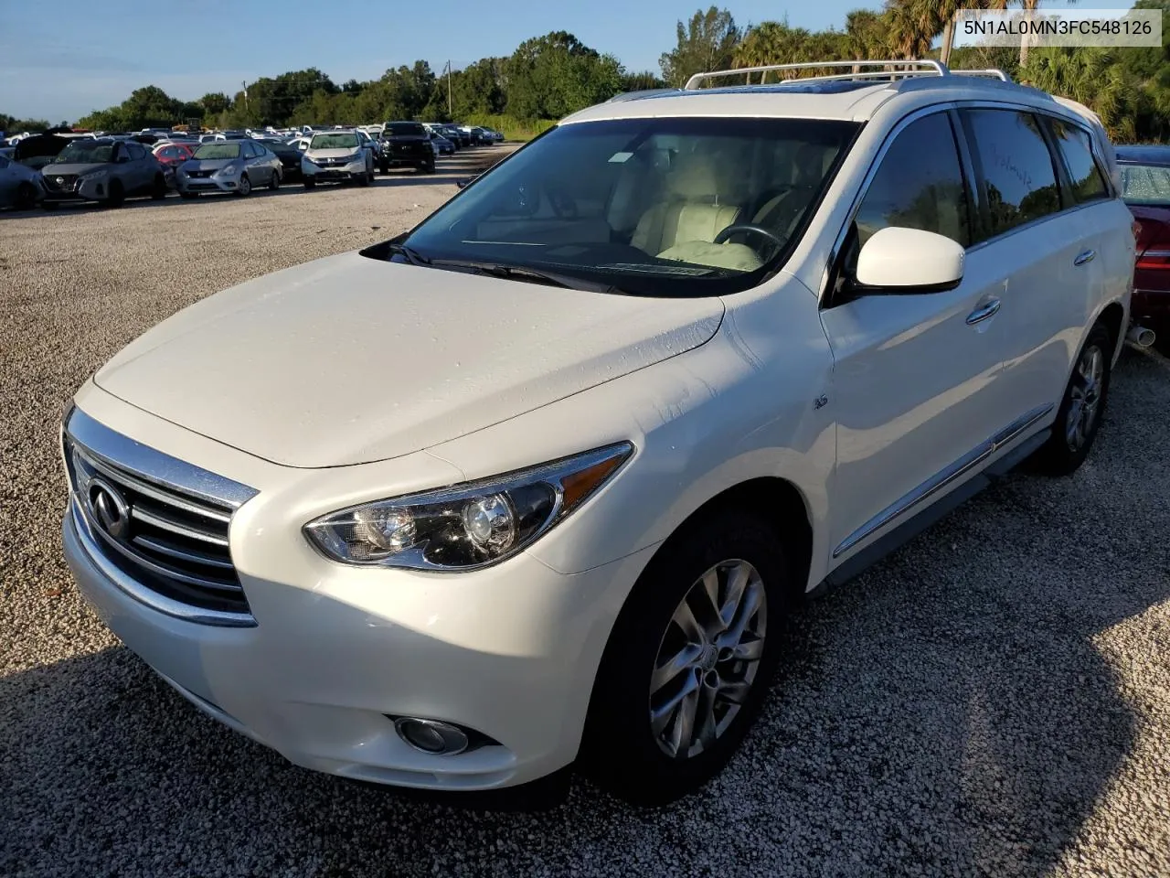 2015 Infiniti Qx60 VIN: 5N1AL0MN3FC548126 Lot: 73892164