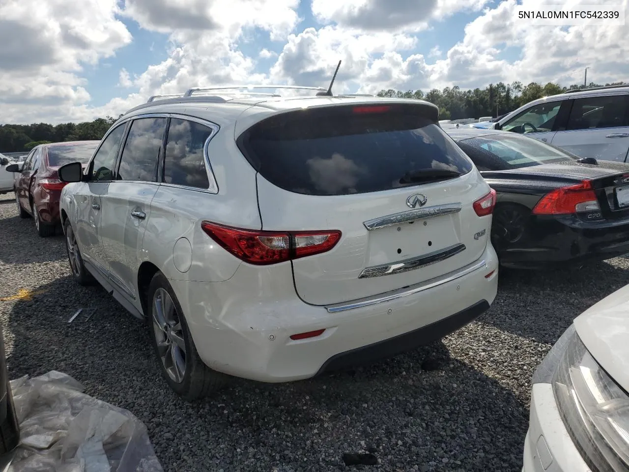 2015 Infiniti Qx60 VIN: 5N1AL0MN1FC542339 Lot: 73931214