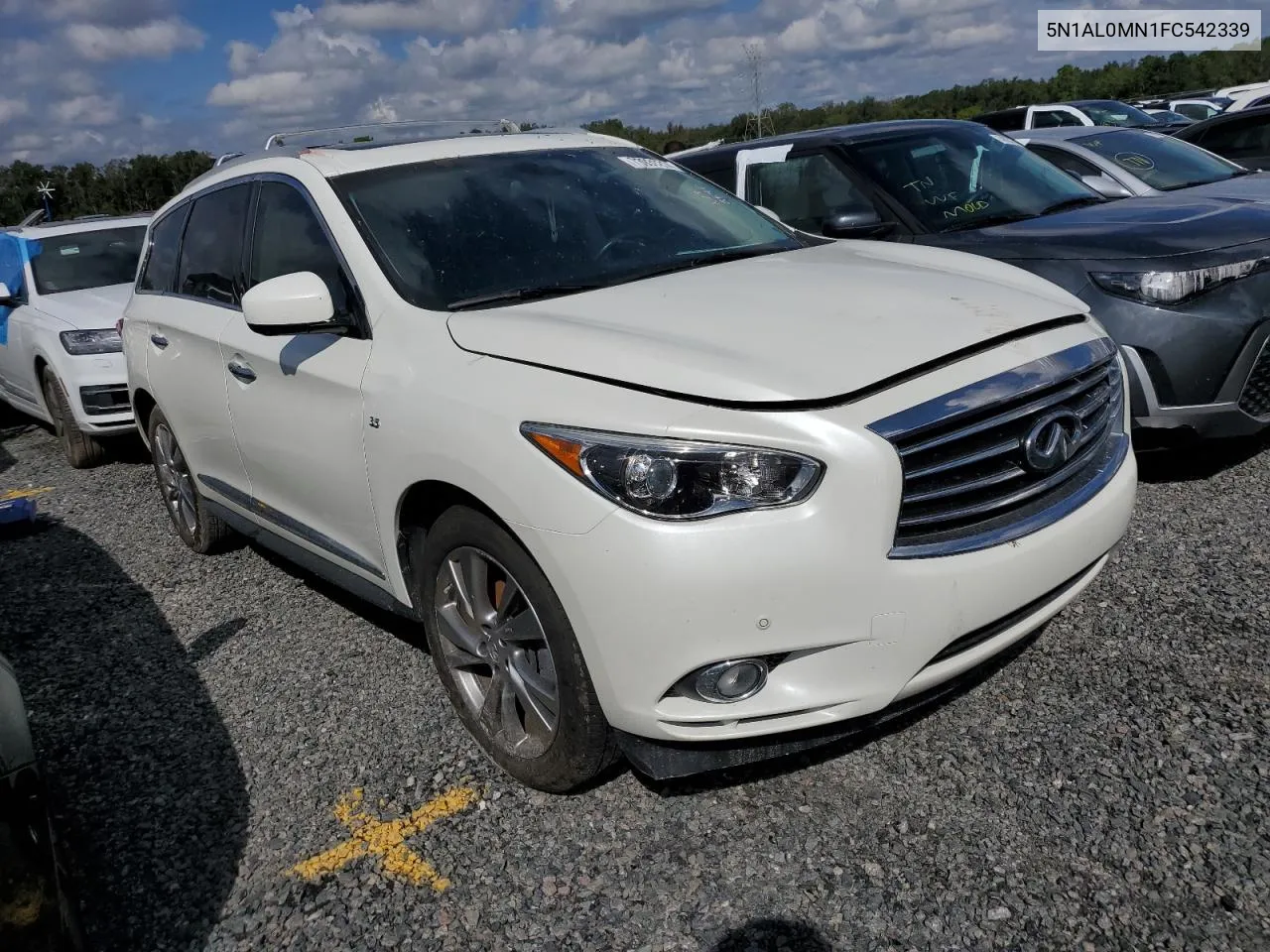 2015 Infiniti Qx60 VIN: 5N1AL0MN1FC542339 Lot: 73931214