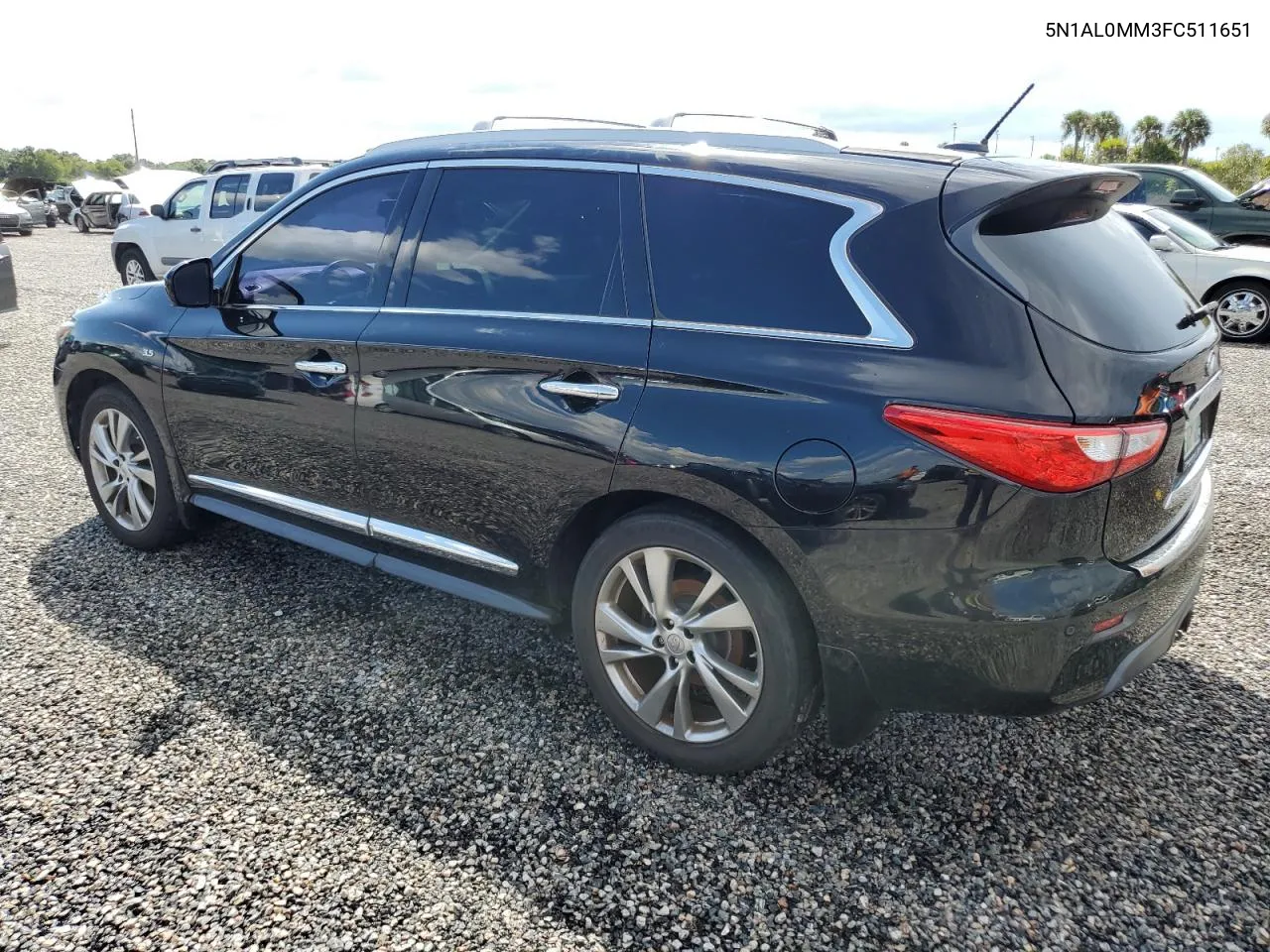 2015 Infiniti Qx60 VIN: 5N1AL0MM3FC511651 Lot: 73986334