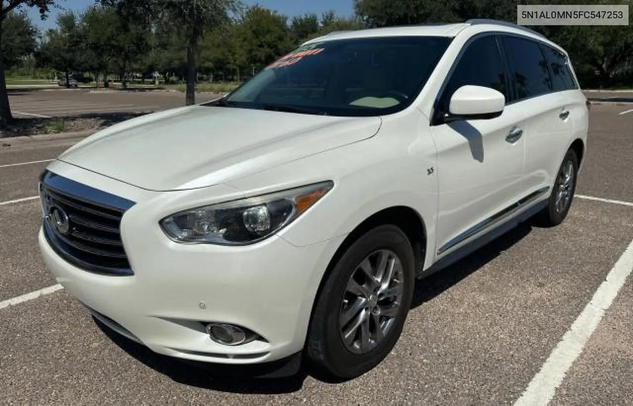 2015 Infiniti Qx60 VIN: 5N1AL0MN5FC547253 Lot: 74022394