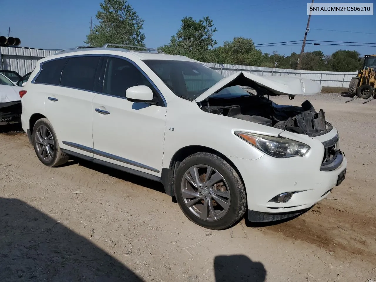 2015 Infiniti Qx60 VIN: 5N1AL0MN2FC506210 Lot: 74098224