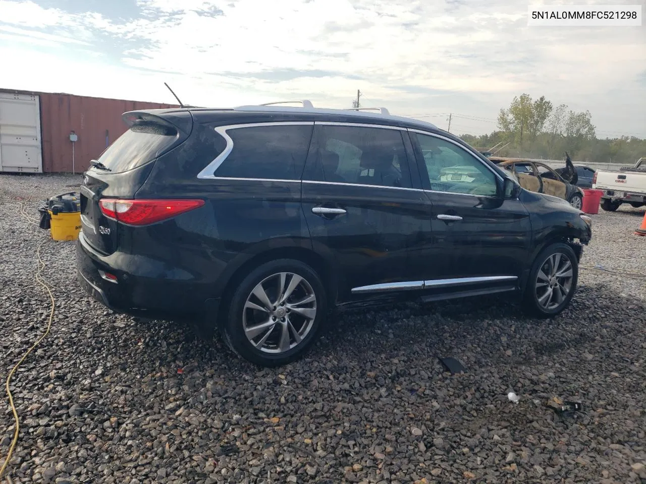 2015 Infiniti Qx60 VIN: 5N1AL0MM8FC521298 Lot: 74328024