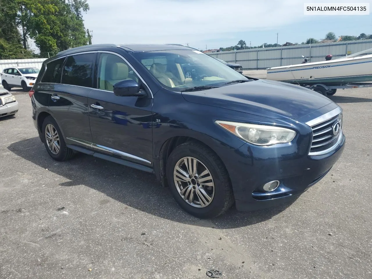 2015 Infiniti Qx60 VIN: 5N1AL0MN4FC504135 Lot: 74380244