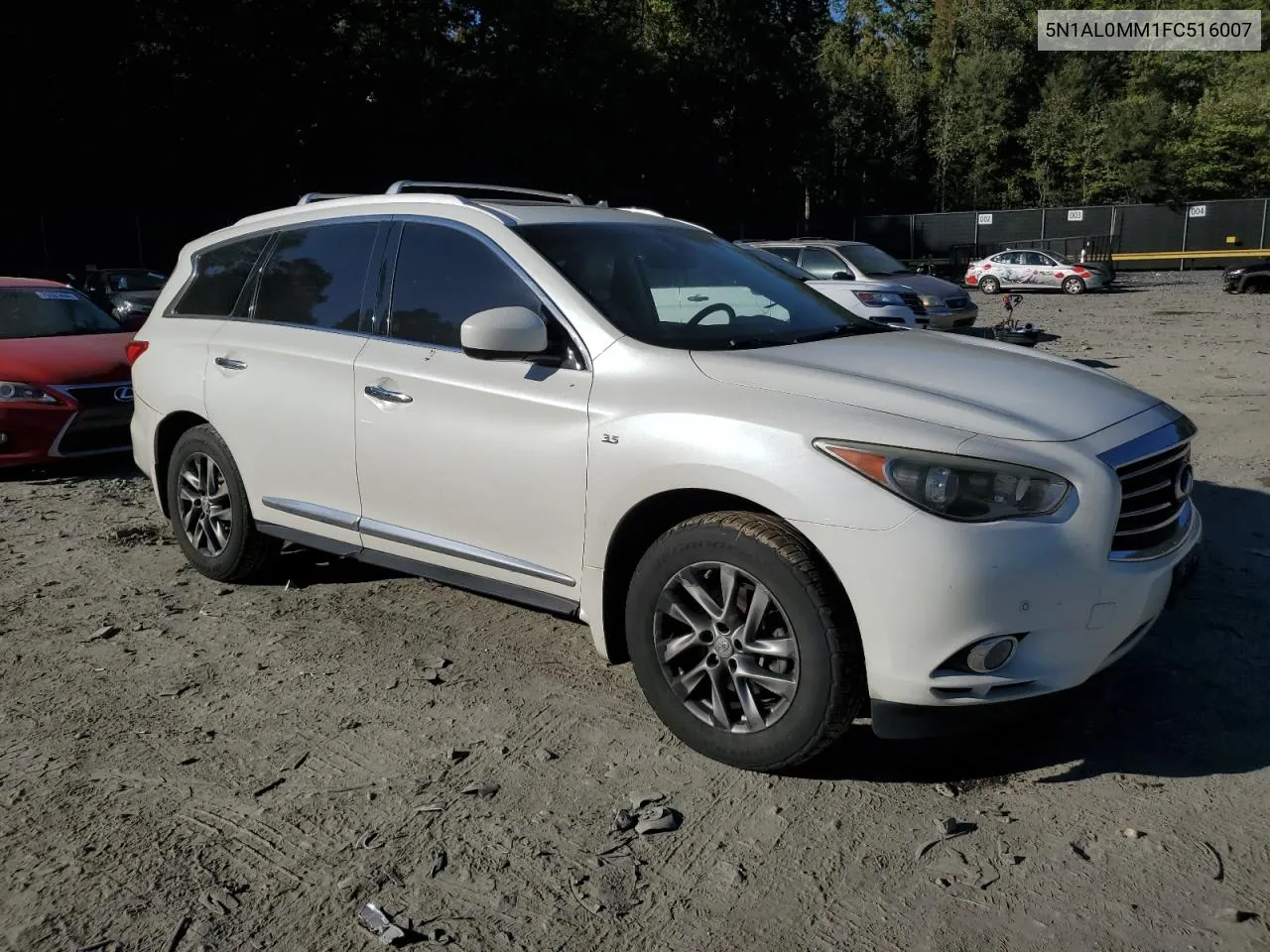 2015 Infiniti Qx60 VIN: 5N1AL0MM1FC516007 Lot: 74988874