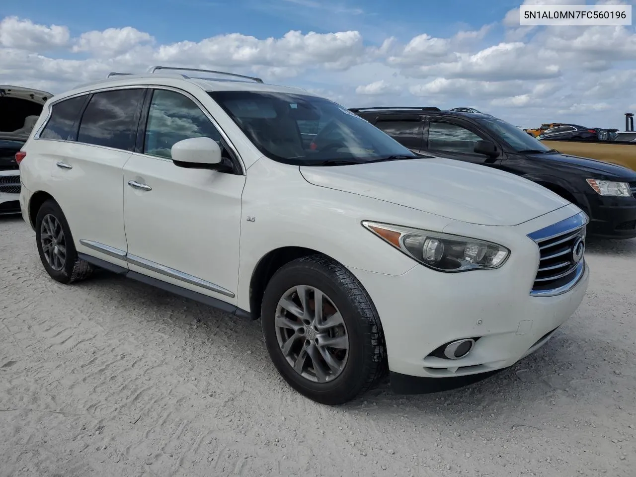 2015 Infiniti Qx60 VIN: 5N1AL0MN7FC560196 Lot: 75394234