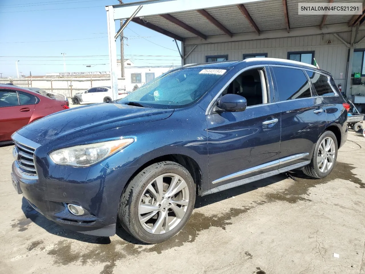 2015 Infiniti Qx60 VIN: 5N1AL0MN4FC521291 Lot: 75443194