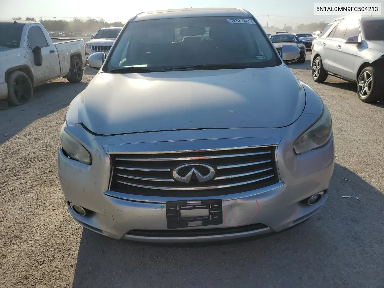 2015 Infiniti Qx60 VIN: 5N1AL0MN9FC504213 Lot: 75831344