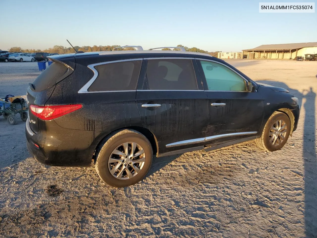 2015 Infiniti Qx60 VIN: 5N1AL0MM1FC535074 Lot: 77080054