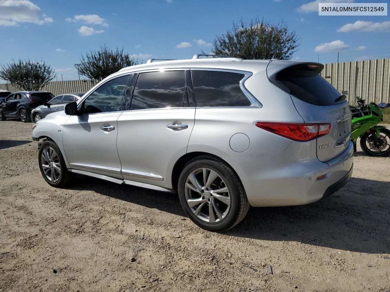 2015 Infiniti Qx60 VIN: 5N1AL0MN5FC512549 Lot: 77090734