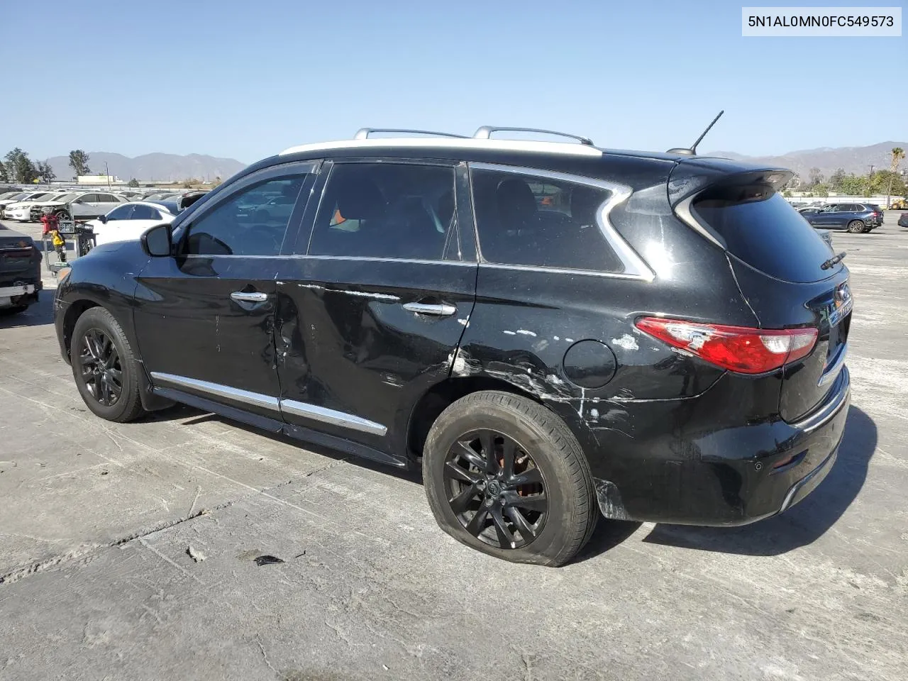 2015 Infiniti Qx60 VIN: 5N1AL0MN0FC549573 Lot: 77124014