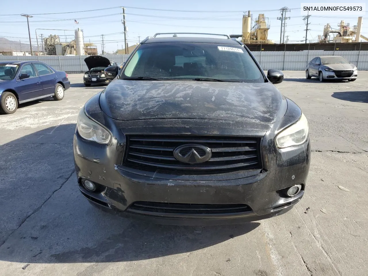 2015 Infiniti Qx60 VIN: 5N1AL0MN0FC549573 Lot: 77124014