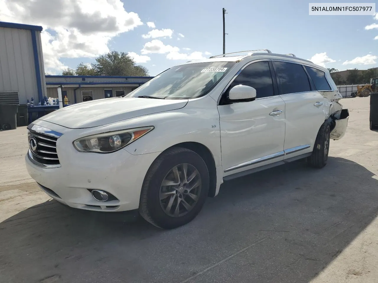 2015 Infiniti Qx60 VIN: 5N1AL0MN1FC507977 Lot: 77338704