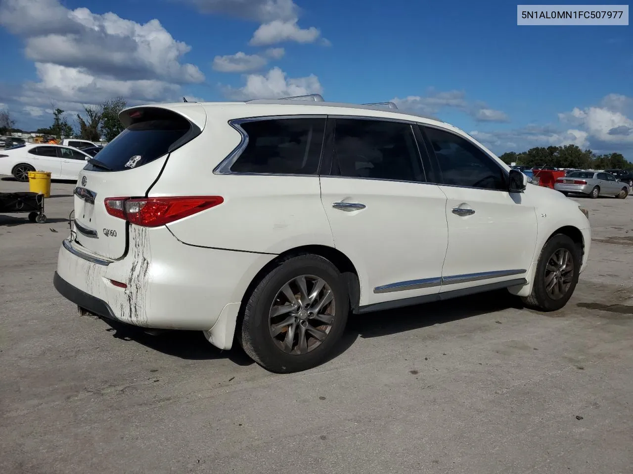 2015 Infiniti Qx60 VIN: 5N1AL0MN1FC507977 Lot: 77338704