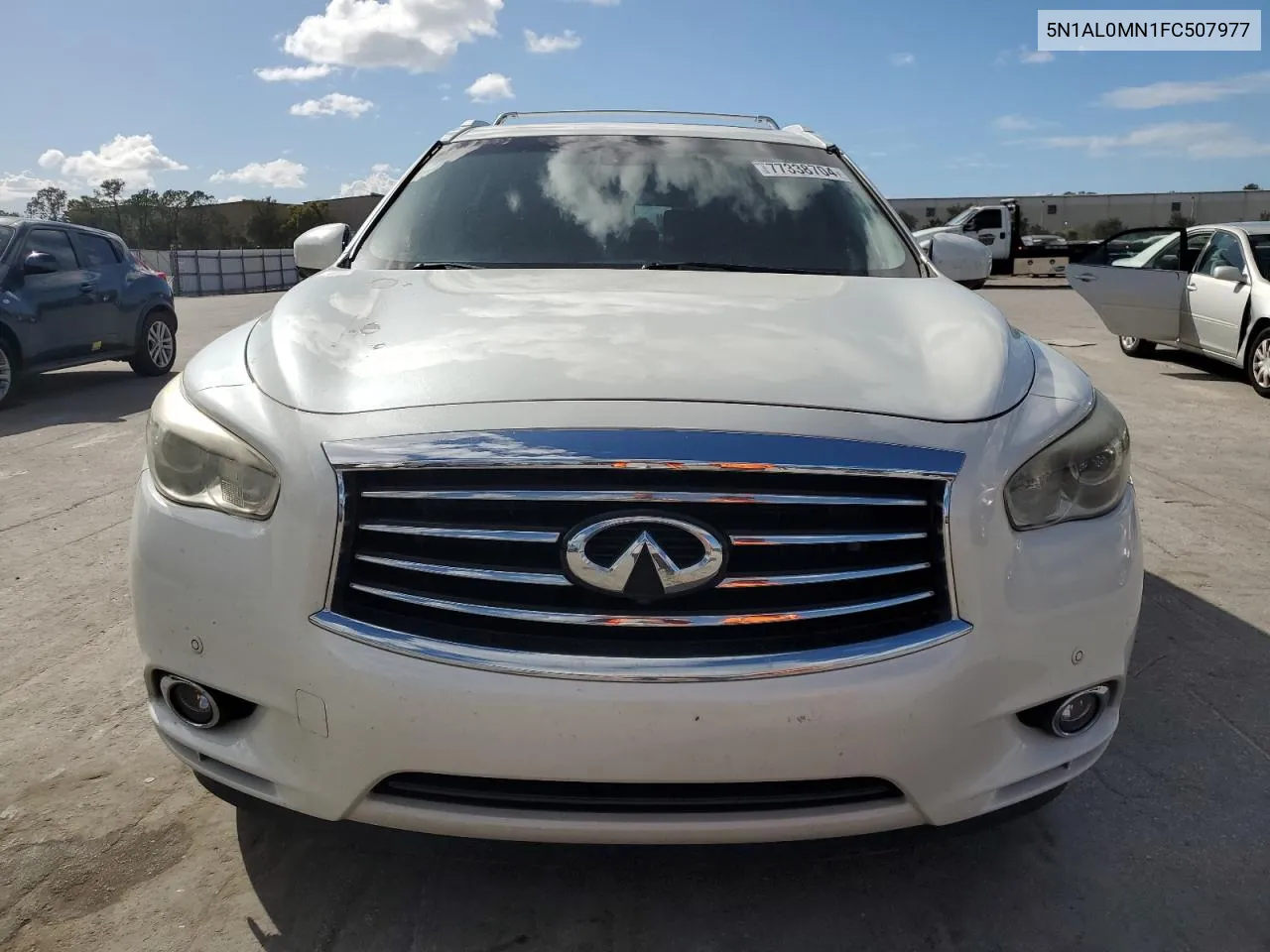 2015 Infiniti Qx60 VIN: 5N1AL0MN1FC507977 Lot: 77338704