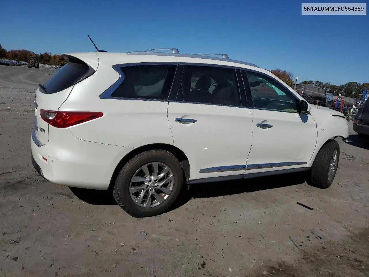 2015 Infiniti Qx60 VIN: 5N1AL0MM0FC554389 Lot: 77471424