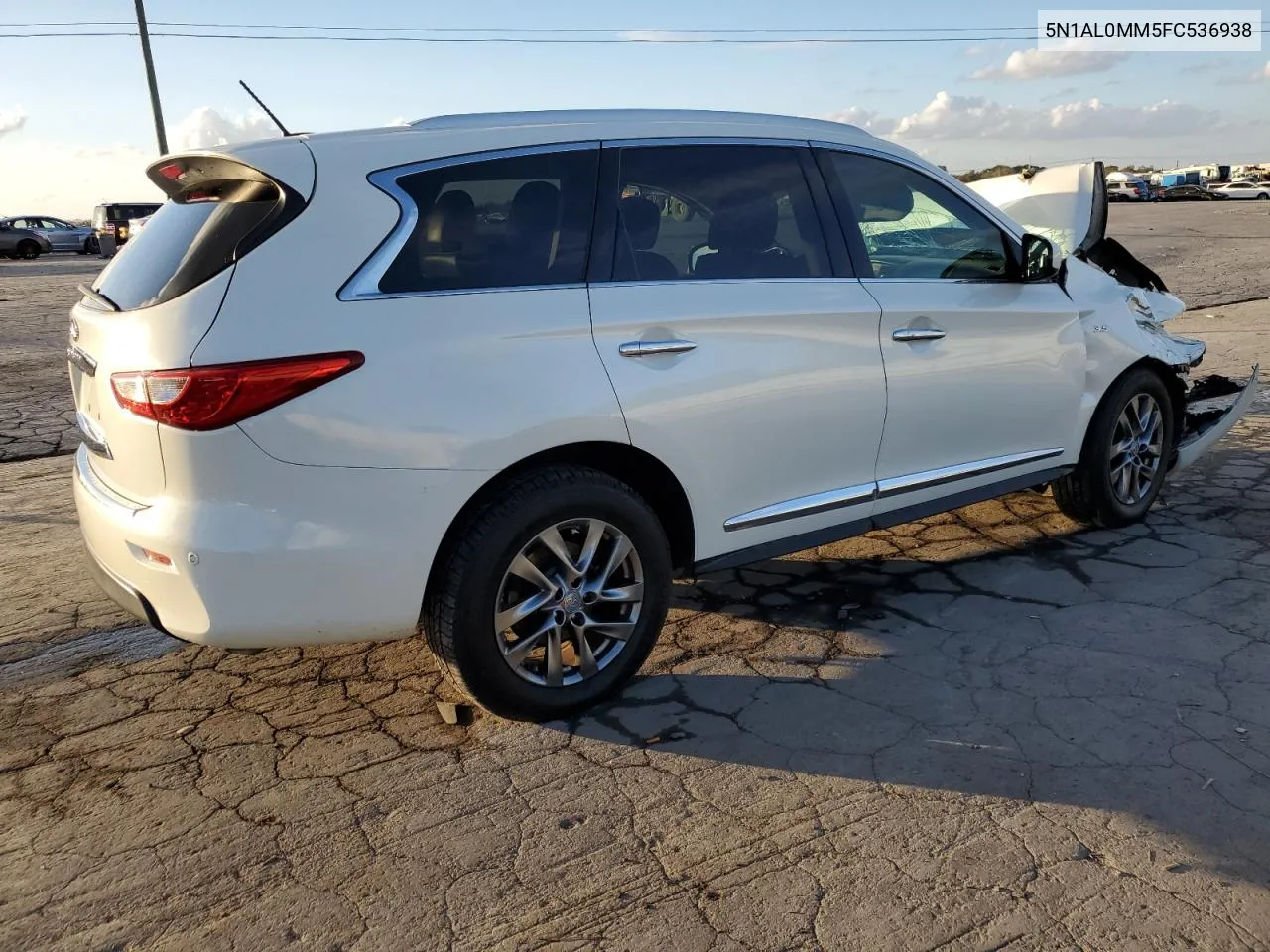 2015 Infiniti Qx60 VIN: 5N1AL0MM5FC536938 Lot: 78608614