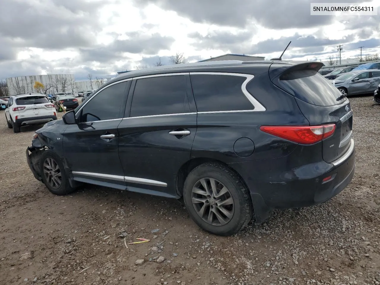 2015 Infiniti Qx60 VIN: 5N1AL0MN6FC554311 Lot: 79175364