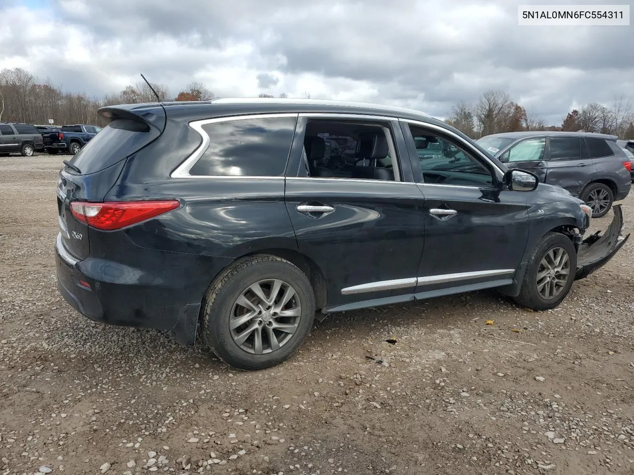 2015 Infiniti Qx60 VIN: 5N1AL0MN6FC554311 Lot: 79175364