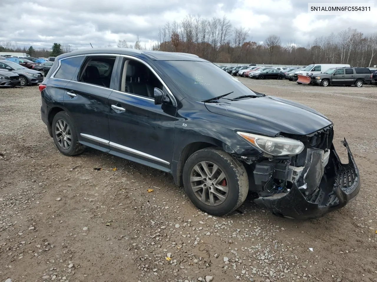 2015 Infiniti Qx60 VIN: 5N1AL0MN6FC554311 Lot: 79175364