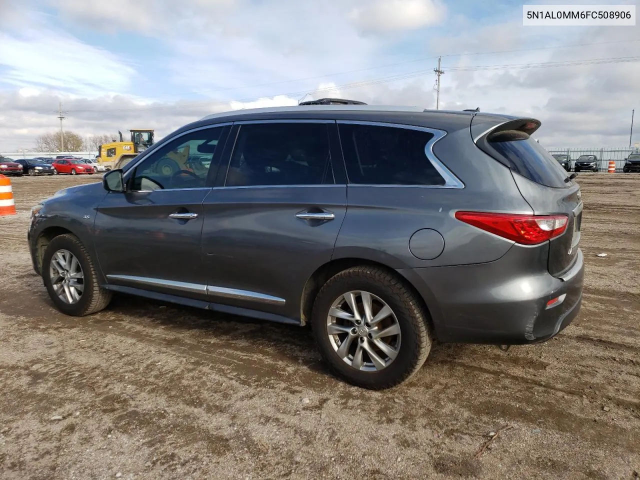 2015 Infiniti Qx60 VIN: 5N1AL0MM6FC508906 Lot: 79216934