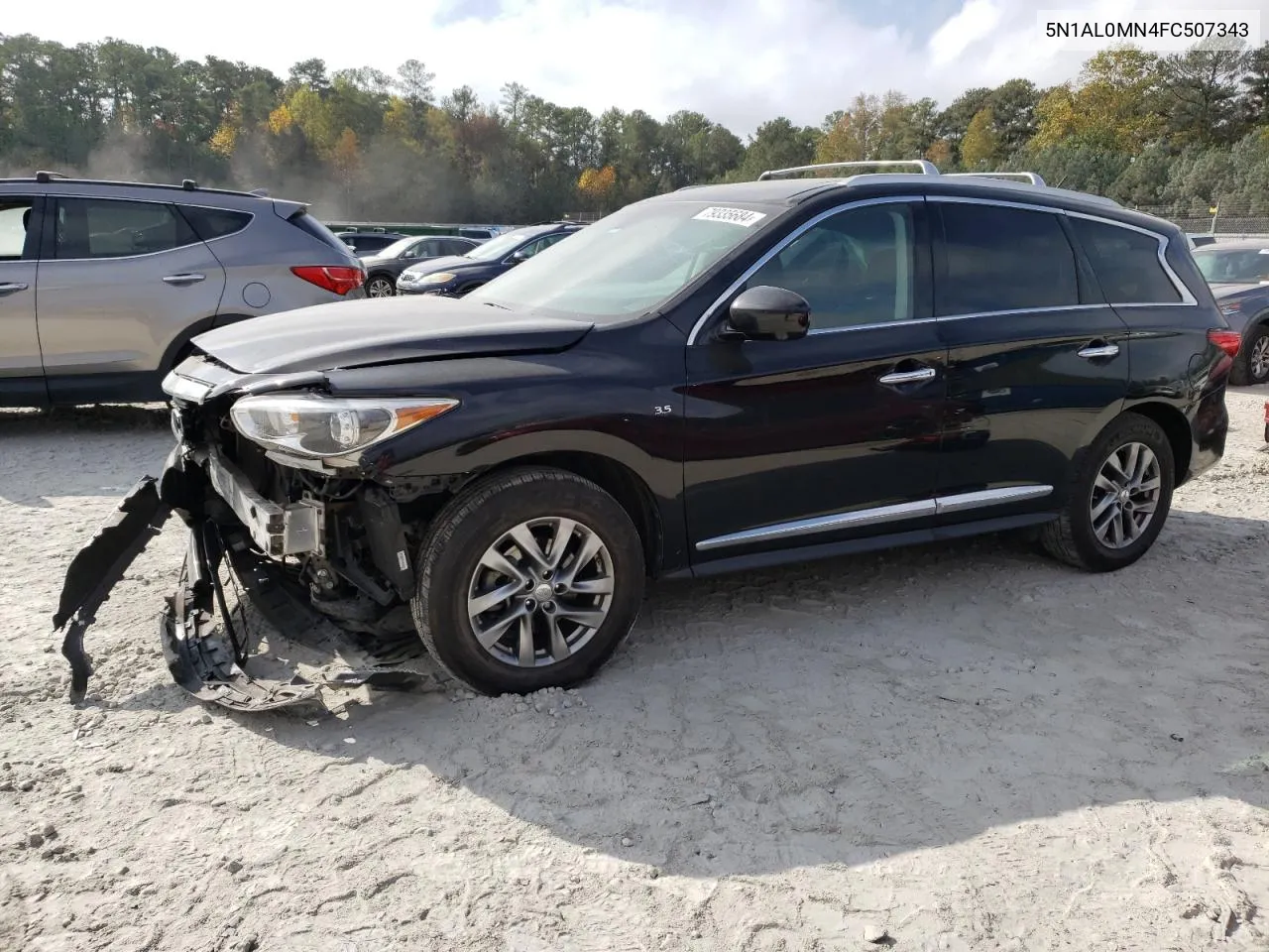 2015 Infiniti Qx60 VIN: 5N1AL0MN4FC507343 Lot: 79335684