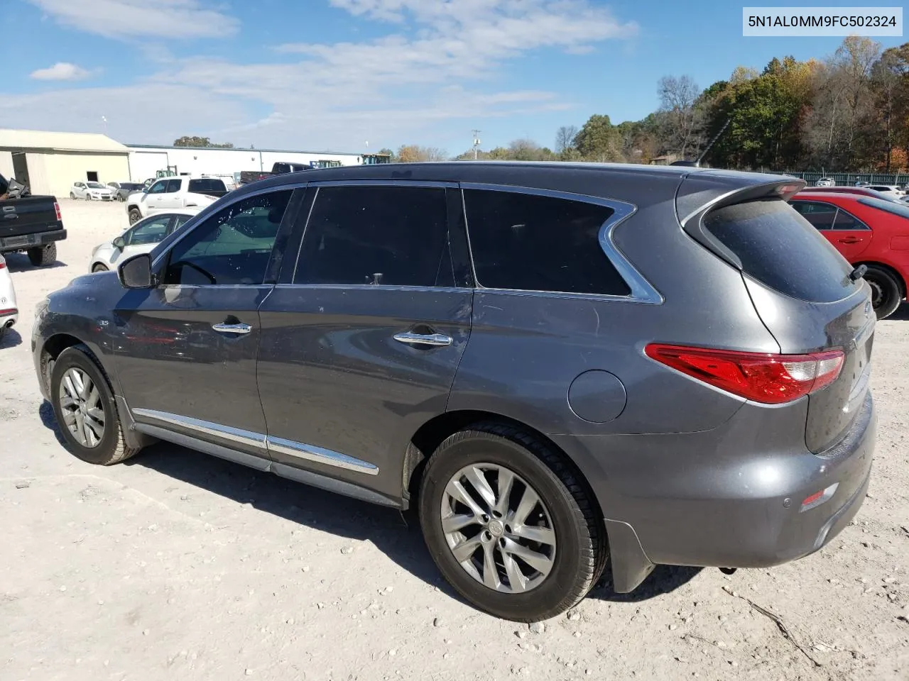 2015 Infiniti Qx60 VIN: 5N1AL0MM9FC502324 Lot: 79499694