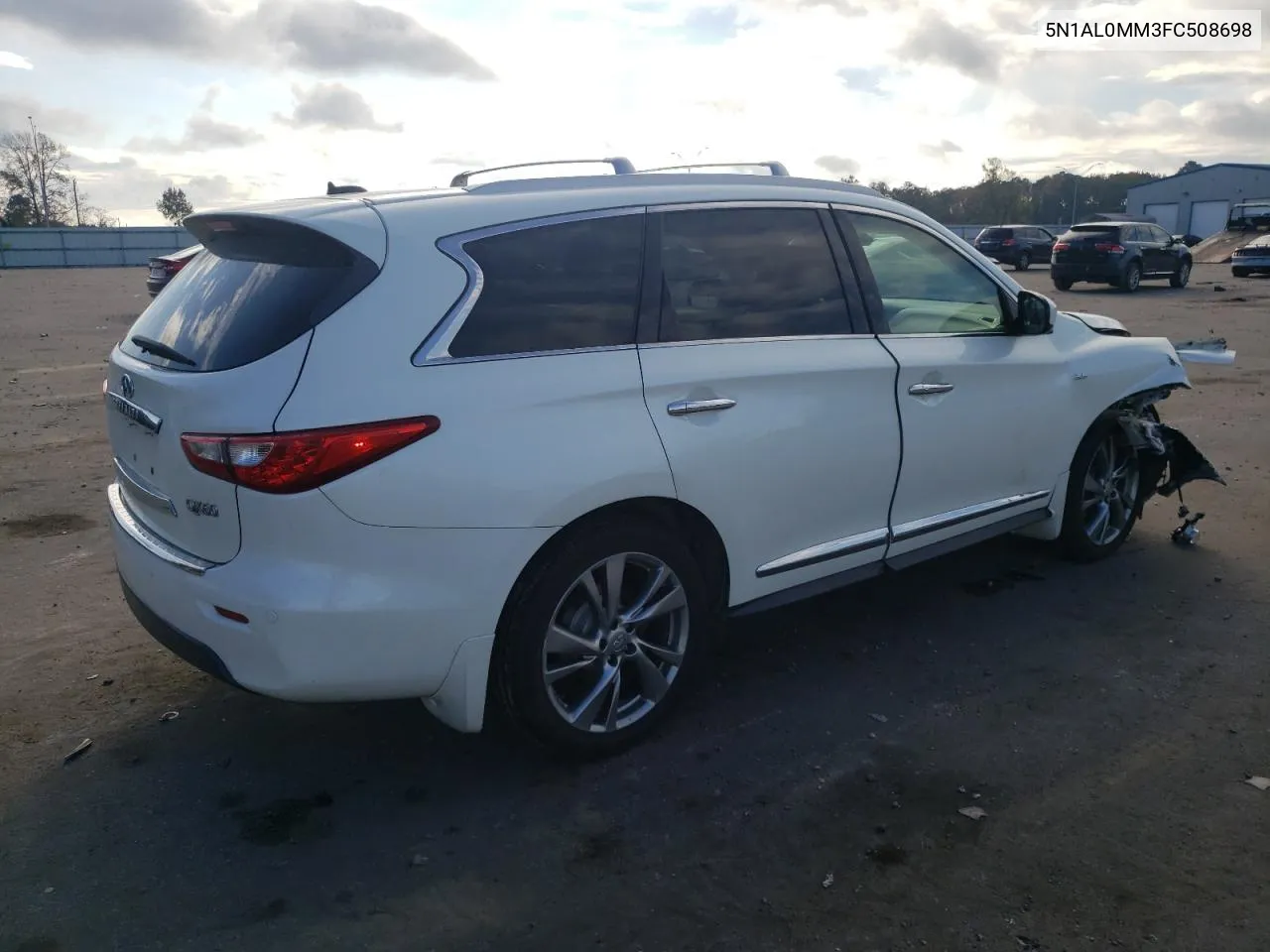 2015 Infiniti Qx60 VIN: 5N1AL0MM3FC508698 Lot: 79745514